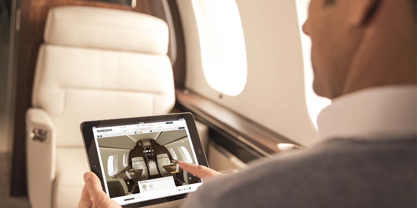 cabina Bombardier Global 6000